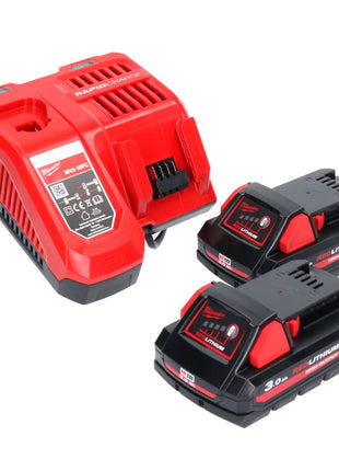 Milwaukee M18 FBL-302FC Akku Laubbläser Brushless + 2x Akku 3,0 Ah + Ladegerät - Toolbrothers