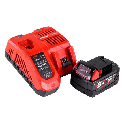 Milwaukee M18 FBL-501FC Akku Laubbläser Brushless + 1x Akku 5,0 Ah + Ladegerät - Toolbrothers