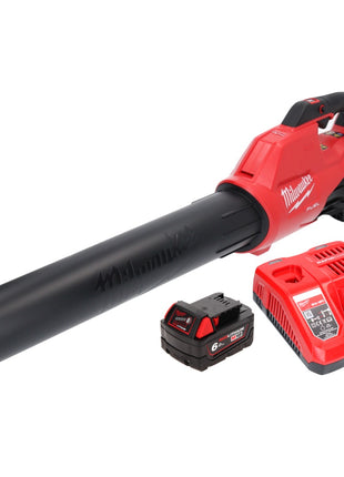 Souffleur à feuilles sans balais Milwaukee M18 FBL-601FC + 1x batterie 6,0 Ah + chargeur