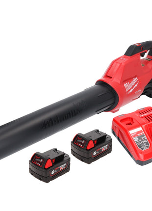 Milwaukee M18 FBL-602FC Akku Laubbläser Brushless + 2x Akku 6,0 Ah + Ladegerät