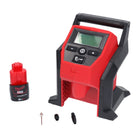 Kompresor akumulatorowy Milwaukee M12 BI-301 12 V + 1x akumulator 3,0 Ah - bez ładowarki