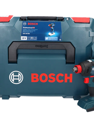 Clé à chocs rotative sans fil Bosch GDX 18V-200 Professional 18 V 200 Nm brushless (06019J2205) + L-BOXX - sans batterie, sans chargeur