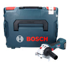 Bosch GWS 18V-7 Professional Akku Winkelschleifer 18 V 125 mm 22,23 mm Brushless ( 06019H90029 ) + L-Boxx - ohne Akku, ohne Ladegerät