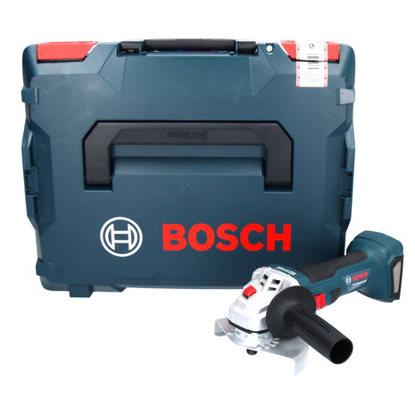 Amoladora angular inalámbrica Bosch GWS 18V-7 Professional 18 V 125 mm 22,23 mm sin escobillas (06019H90029) + L-Boxx - sin batería, sin cargador