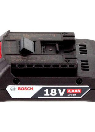 Bosch GBH 18V-21 Taladro percutor inalámbrico profesional 18 V 2,0 J sin escobillas + 1x batería 2,0 Ah + L-BOXX - sin cargador