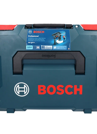 Bosch GBH 18V-21 Taladro percutor inalámbrico profesional 18 V 2,0 J sin escobillas + 1x batería 4,0 Ah + L-BOXX - sin cargador