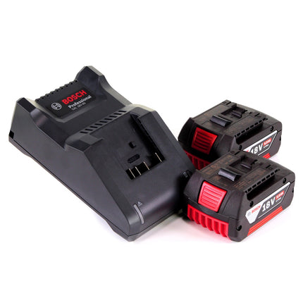 Bosch GBH 18V-21 Taladro percutor inalámbrico profesional 18 V 2,0 J sin escobillas + 2x baterías 5,0 Ah + cargador + L-BOXX