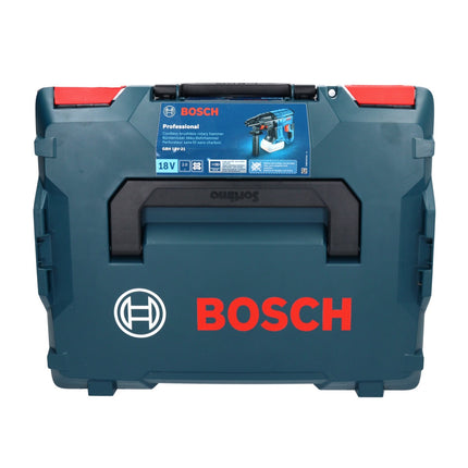 Bosch GBH 18V-21 Taladro percutor inalámbrico profesional 18 V 2,0 J sin escobillas + 2x baterías 5,0 Ah + cargador + L-BOXX
