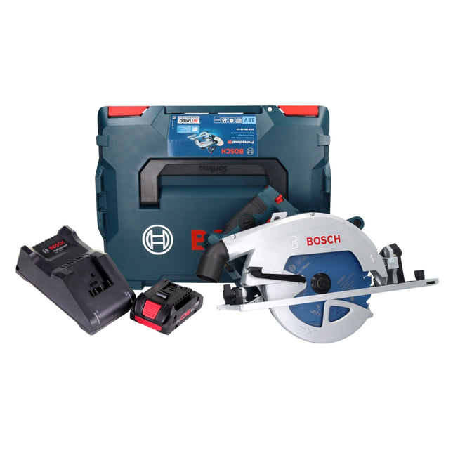 Bosch GKS 18V-68 GC Professional Cordless Circular Saw 18 V 190 mm Biturbo Brushless + 1x ProCORE battery 4.0 Ah + charger + L-BOXX