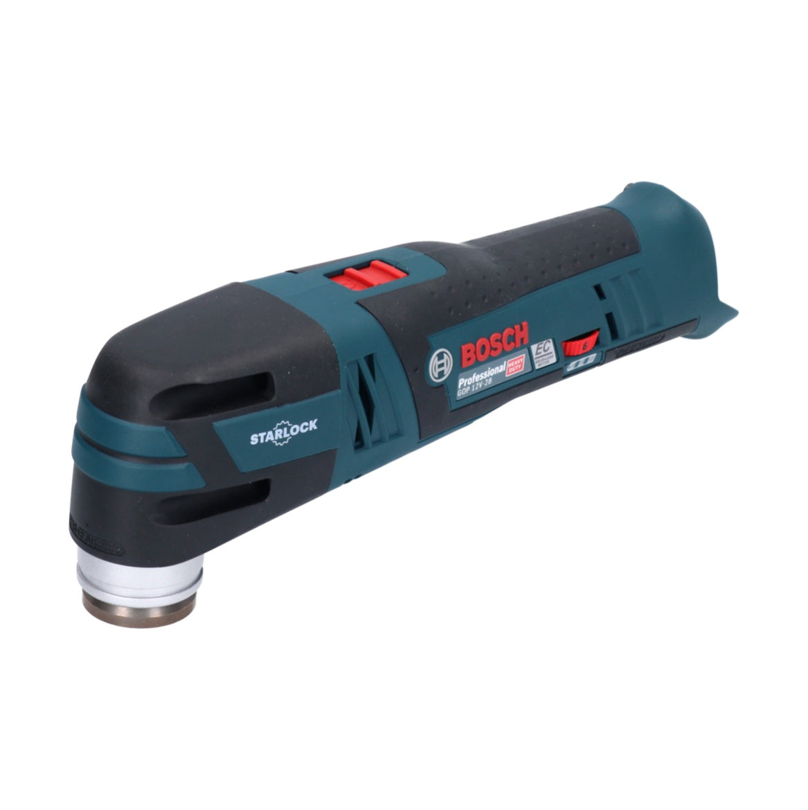 Bosch Professional GOP 12V-28 Cordless Multi Tool – Starlock Holder, Includes Plunge Cut Blade, Tool Only (No Battery)