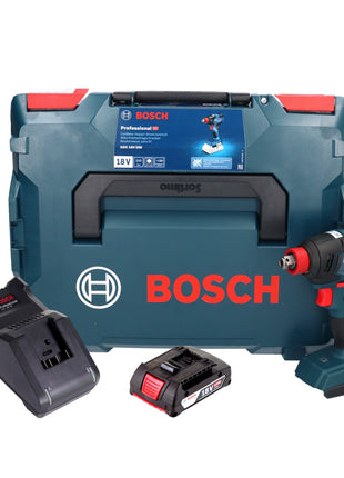 Bosch GDX 18V-200 Professional Clé à chocs rotative sans fil 18 V 200 Nm sans balais + 1x batterie 2,0 Ah + chargeur + L-BOXX