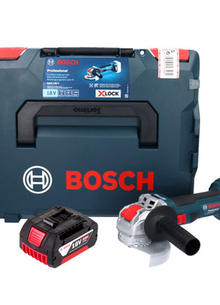 Bosch GWX 18V-7 Professional Akku Winkelschleifer 18 V 125 mm Brushless X-LOCK + 1x Akku 4,0 Ah + L-Boxx - ohne Ladegerät - Toolbrothers