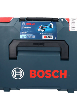 Bosch GWX 18V-7 Professional Akku Winkelschleifer 18 V 125 mm Brushless X-LOCK + 1x Akku 4,0 Ah + L-Boxx - ohne Ladegerät - Toolbrothers