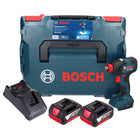 Bosch GDX 18V-200 Professional Clé à chocs rotative sans fil 18 V 200 Nm sans balais + 2x batteries 4,0 Ah + chargeur + L-BOXX