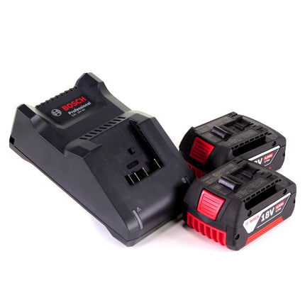 Bosch GDX 18V-200 Professional cordless impact wrench 18 V 200 Nm brushless + 2x rechargeable battery 4.0 Ah + charger + L-BOXX