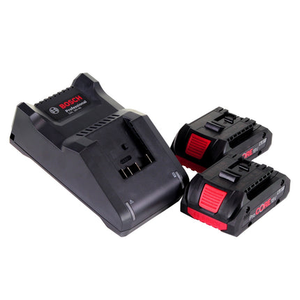 Bosch GDX 18V-200 Professional cordless impact wrench 18 V 200 Nm brushless + 2x ProCORE rechargeable battery 4.0 Ah + charger + L-BOXX