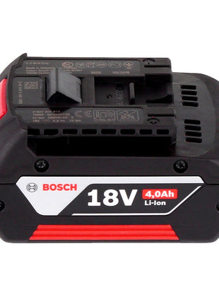 Bosch GEX 18V-125 Lijadora excéntrica a batería profesional 18 V 125 mm sin escobillas + 1x batería 4,0 Ah + L-BOXX - sin cargador