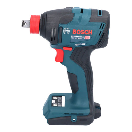 Bosch GDX 18V-210 C Profesjonalny akumulatorowy klucz udarowy 18 V 210 Nm bezszczotkowy + 2x akumulator 2,0 Ah + ładowarka + moduł łączności + L-Boxx