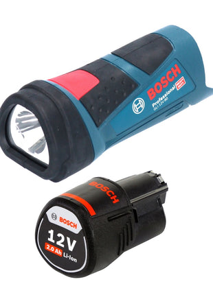 Bosch GLI 12V-80 Professional Akku Lampe 12 V 80 Lumen + 1x Akku 2,0 Ah - ohne Ladegerät