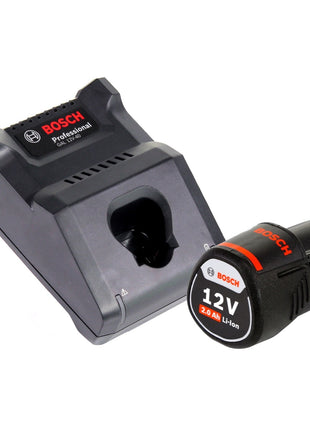 Bosch GLI 12V-80 Lámpara de batería profesional 12 V 80 lúmenes + 1x batería 2,0 Ah + cargador