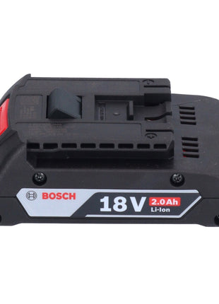 Bosch GWS 18V-15 SC Professional Akku Winkelschleifer 18 V 125 mm Brushless + 1x Akku 2,0 Ah + L-BOXX - ohne Ladegerät