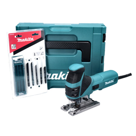 Makita 4351 FCTJ Pendelhubstichsäge 720 W + 16x Sägeblatt + Makpac