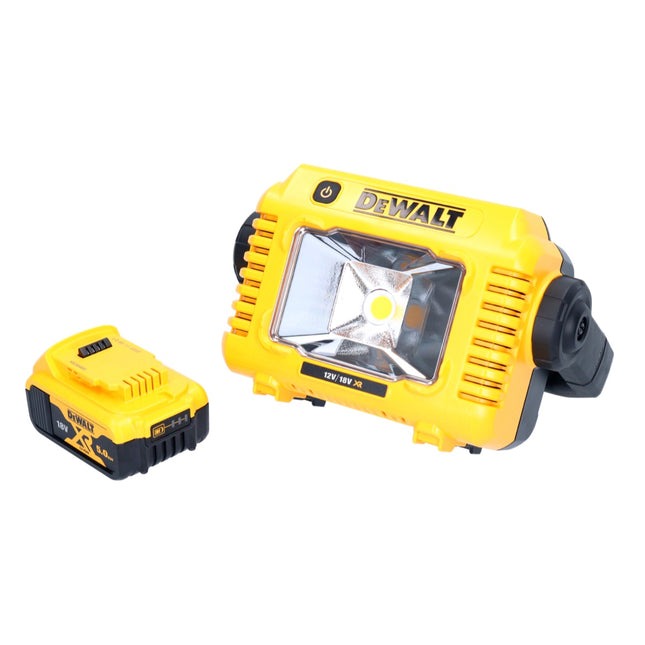 DeWalt DCL 077 Foco de trabajo LED recargable 12 V 18 V 2000 lm IP54 + 1x batería recargable 5,0 Ah - sin cargador