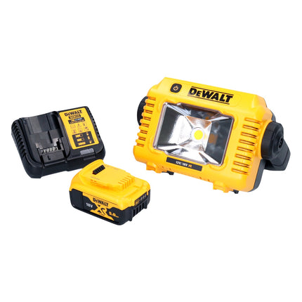 Akumulatorowy reflektor roboczy LED DeWalt DCL 077 P1 12 V 18 V 2000 lm IP54 + 1x akumulator 5,0 Ah + ładowarka