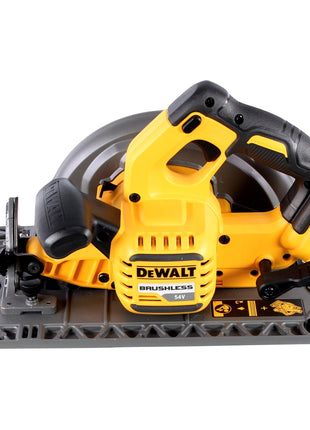 DeWalt DCS 576 NT Akku Handkreissäge 54 V FlexVolt 190 mm + Führungsschiene + T-STAK - ohne Akku, ohne Ladegerät