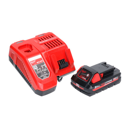 Milwaukee M18 FTR-301X Fraiseuse sans fil 18 V Brushless + 1x batterie 3,0 Ah + chargeur + modules de fraisage + HD Box