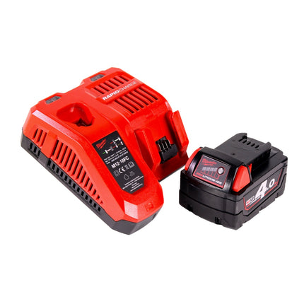 Milwaukee M18 FTR-401X cordless router 18 V brushless + 1x battery 4.0 Ah + charger + router modules + HD box
