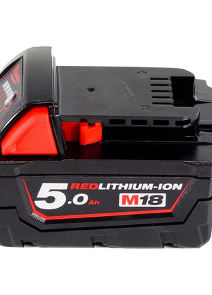 Fraiseuse à batterie Milwaukee M18 FTR-501X 18 V brushless + 1x batterie 5,0 Ah + modules de fraisage + boîtier HD - sans chargeur