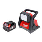 Milwaukee M18 HOAL-401 Cordless LED Construction Lamp 4000lm 18V + 1x Battery 4,0Ah - without charger