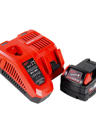 Milwaukee M18 HOAL-401FC Akku LED Lampe Baustrahler 18 V 4000 lm + 1x Akku 4,0 Ah + Ladegerät