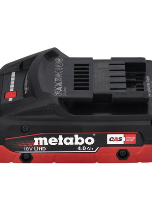 Metabo KH 18 LTX BL 24 akumulatorowa wiertarko-wkrętarka udarowa 18 V 2,2 J SDS Plus bezszczotkowa + 1x akumulator 4,0 Ah + metaBOX - bez ładowarki