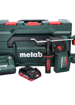 Marteau perforateur à batterie Metabo KH 18 LTX BL 24 18 V 2,2 J SDS Plus sans balais + 1 batterie 4,0 Ah + chargeur + métaBOX