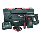 Marteau perforateur à batterie Metabo KH 18 LTX BL 24 18 V 2,2 J SDS Plus sans balais + 1 batterie 4,0 Ah + chargeur + métaBOX