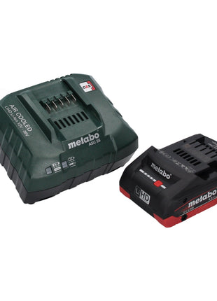 Marteau perforateur à batterie Metabo KH 18 LTX BL 24 18 V 2,2 J SDS Plus sans balais + 1 batterie 4,0 Ah + chargeur + métaBOX