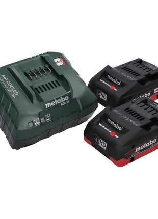 Metabo KH 18 LTX BL 24 Akku Bohrhammer 18 V 2,2 J SDS Plus Brushless ( 601713800 ) + 2x Akku 4,0 Ah + Ladegerät + metaBOX