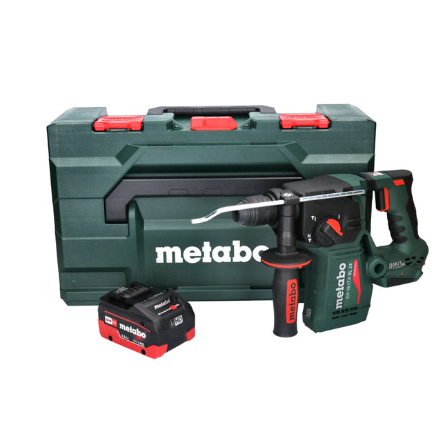 Metabo KH 18 LTX BL 24 cordless hammer drill 18 V 2.2 J SDS Plus Brushless + 1x rechargeable battery 5.5 Ah + metaBOX - without charger