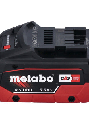 Metabo KH 18 LTX BL 24 Akku Bohrhammer 18 V 2,2 J SDS Plus Brushless + 1x Akku 5,5 Ah + metaBOX - ohne Ladegerät