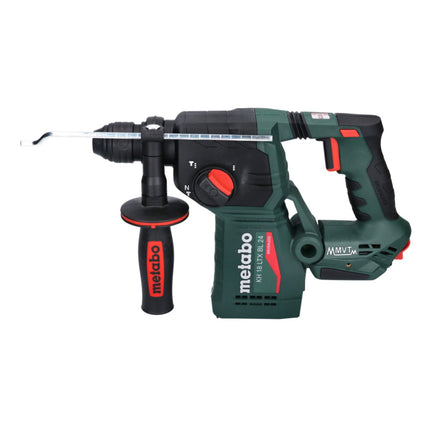 Martillo perforador a batería Metabo KH 18 LTX BL 24 18 V 2,2 J SDS Plus sin escobillas + 1x batería recargable 5,5 Ah + cargador + metaBOX
