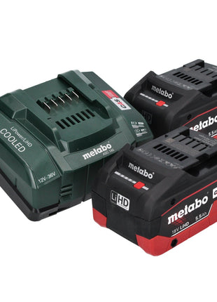 Taladro percutor a batería Metabo KH 18 LTX BL 24 18 V 2,2 J SDS Plus Brushless (601713660) + 2x batería 5,5 Ah + cargador + metaBOX