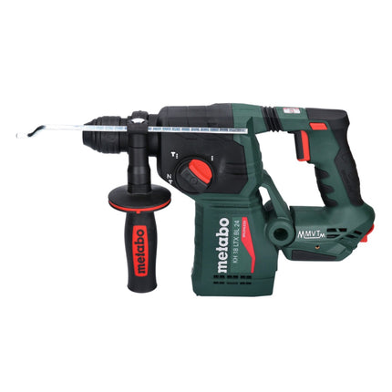 Martillo perforador a batería Metabo KH 18 LTX BL 24 18 V 2,2 J SDS Plus sin escobillas + 1x batería recargable 8,0 Ah + metaBOX - sin cargador