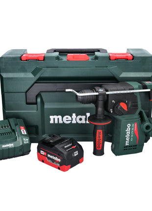 Metabo KH 18 LTX BL 24 Akku Bohrhammer 18 V 2,2 J SDS Plus Brushless + 1x Akku 8,0 Ah + Ladegerät + metaBOX