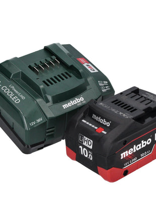 Metabo KH 18 LTX BL 24 taladro percutor a batería 18 V 2,2 J SDS Plus Brushless + 1x batería 10,0 Ah + cargador + metaBOX