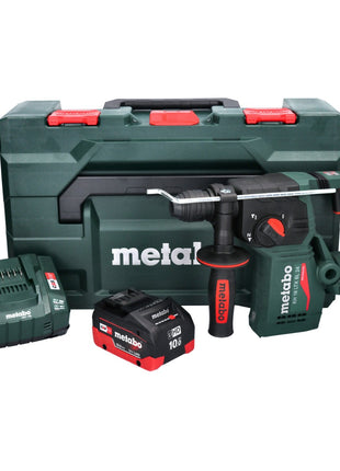 Metabo KH 18 LTX BL 24 taladro percutor a batería 18 V 2,2 J SDS Plus Brushless + 1x batería 10,0 Ah + cargador + metaBOX