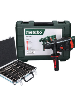 Marteau combiné Metabo KHE 2645 850 W 2,9 J SDS plus + jeu de 13 burins + coffret