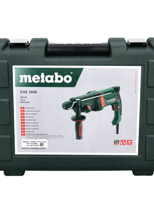 Metabo KHE 2645 Kombihammer 850 W 2,9 J SDS plus + 5 tlg. Bohrer Set + Koffer - Toolbrothers