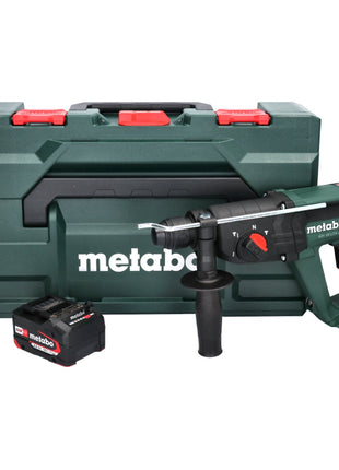 Marteau combiné à batterie Metabo KH 18 LTX 24 18 V 2,1 J SDS plus + 1x batterie 4,0 Ah + métaBOX - sans chargeur